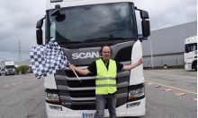 Hélder Brito vence Scania Driver Competition