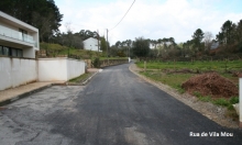 Pavimentação da Rua de Vila Mou e da Rua do Alto do Lombo